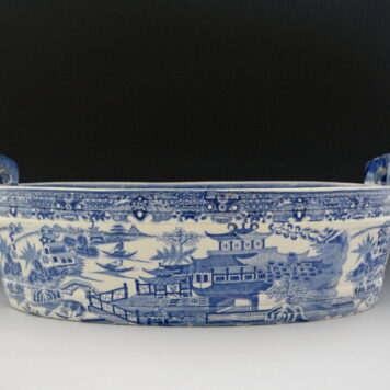 Oyster Pan, Pagoda and Palms Variation Pattern