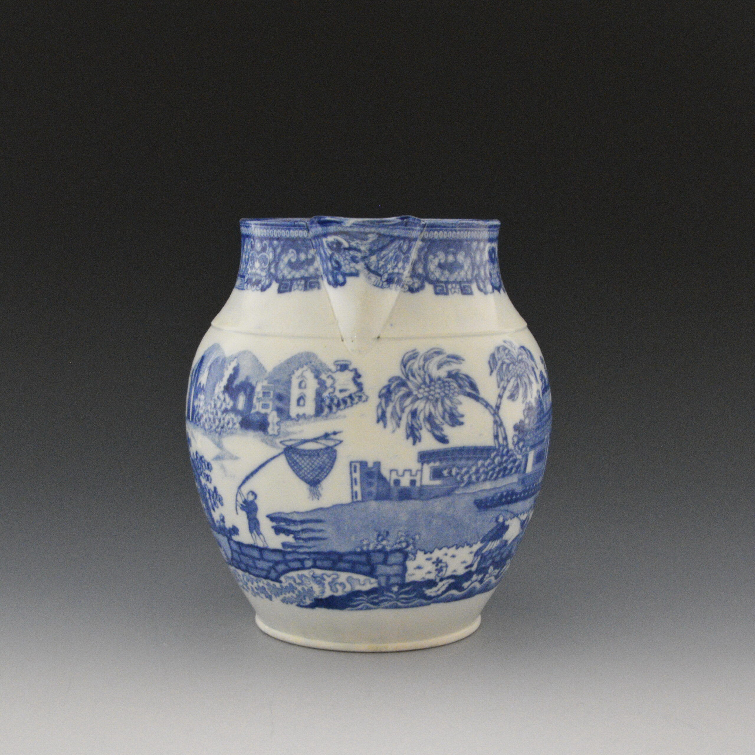 Jug, Fisherman and Castle - Image 2