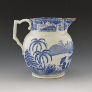 Jug, Boy with Fishing Pole, also known as Boy with a Whip