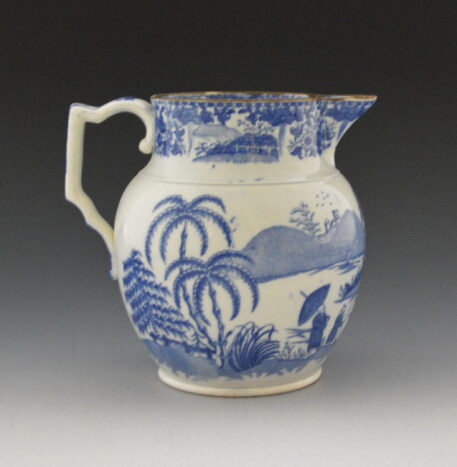 Jug, Boy with Fishing Pole, also known as Boy with a Whip