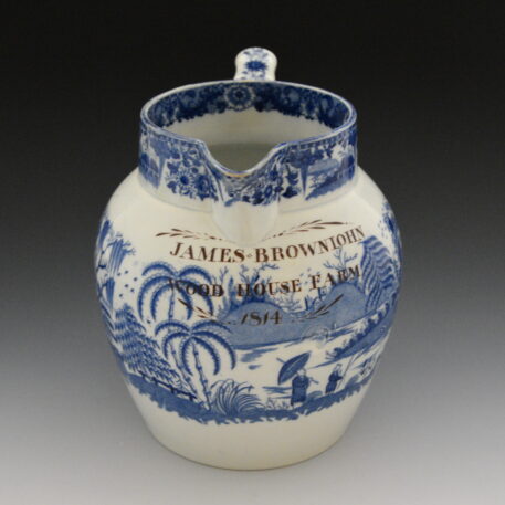 Commemorative Jug, James Brownjohn, Wood House Farm, 1814 - Image 4