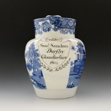 Commemorative Jug, Samuel Sanders, Dursley