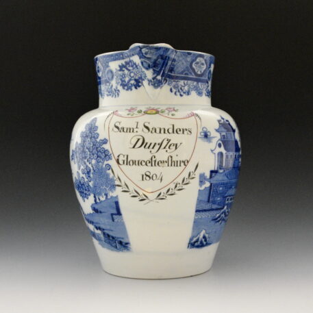 Commemorative Jug, Samuel Sanders, Dursley