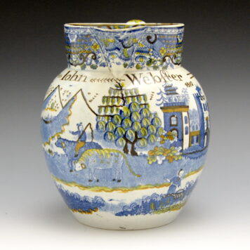 Commemorative Jug, John Webster 1810