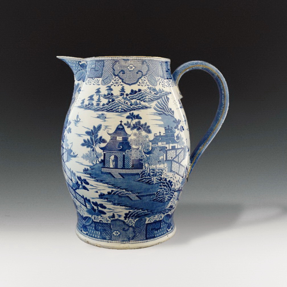 Jug, Bridgeless Chinoiserie - Image 3