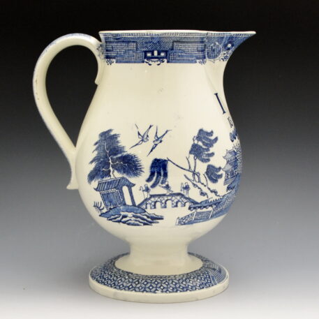 Commemorative Jug, Standard Willow Pattern - Image 2