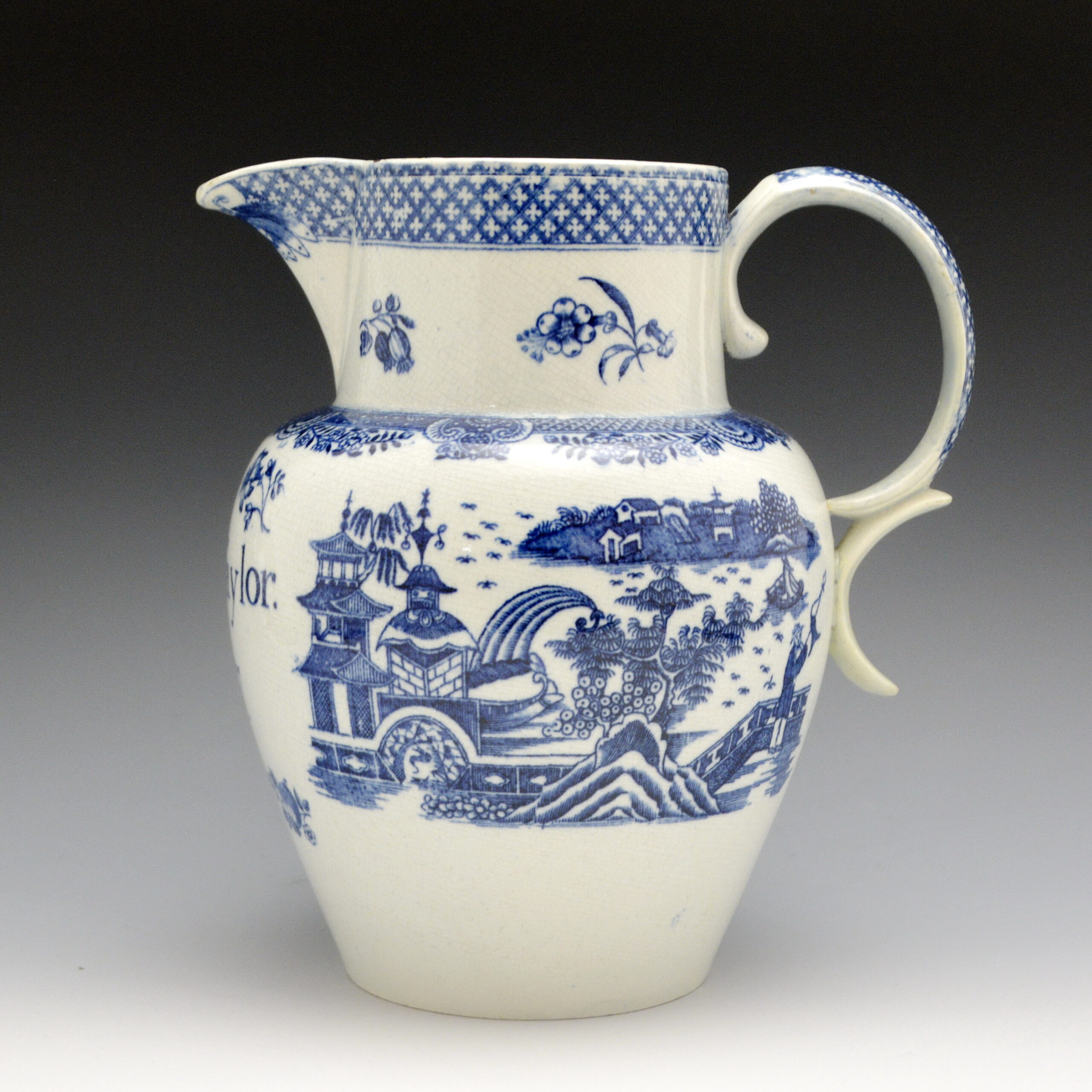 Commemorative Jug, Fisherman with Trap - Image 2