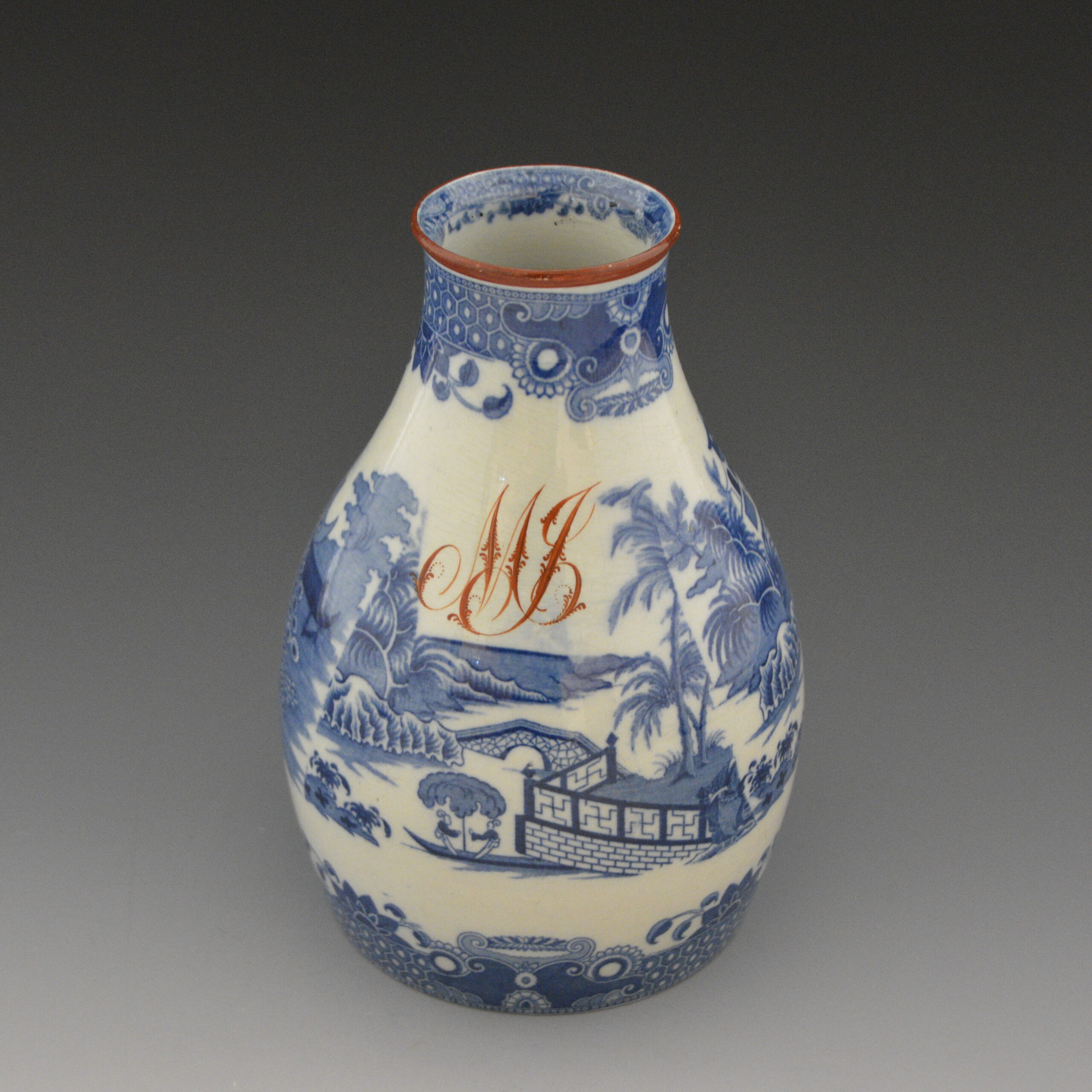 Commemorative Jug, Pagoda and Palms - Image 5