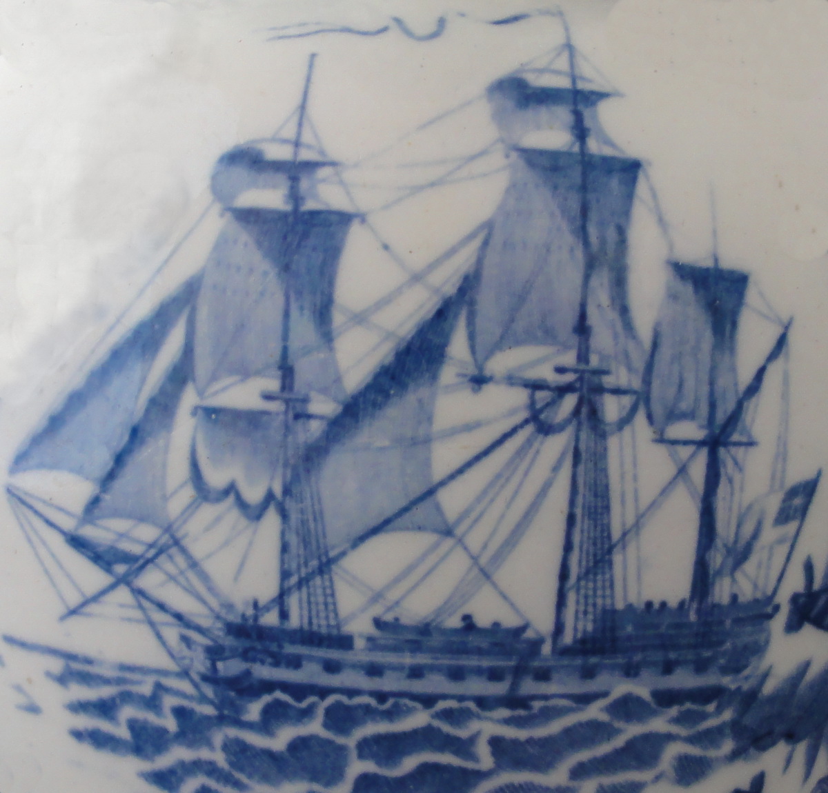Jug, Ship Chinoiserie Pattern - Image 5