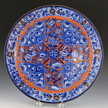 Plate, Flower Cross