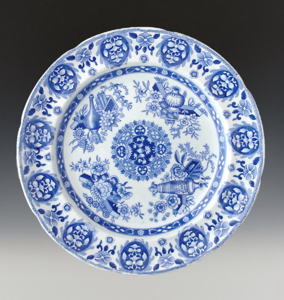 Plate, Trophies Etruscan