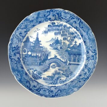 Plate, Feathered Hat