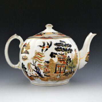 Teapot, Gaudy Willow