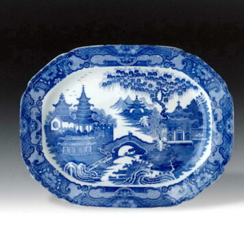 Platter, Feathered Hat