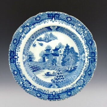 Plate, Forest Landscape II