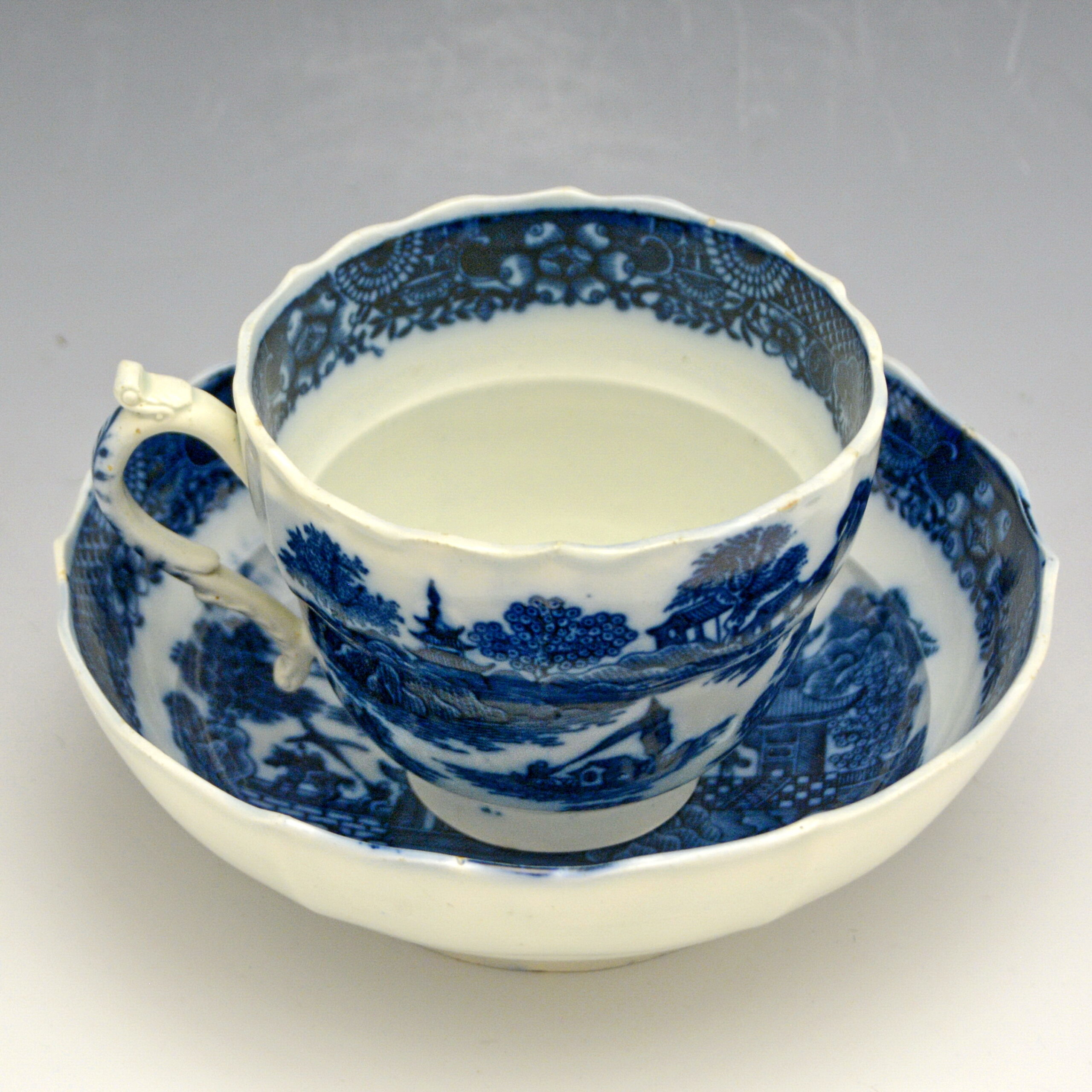 Cup and Saucer, Temple - Image 3