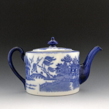 Teapot, Standard Willow Pattern