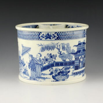 Shaving Dish, Parasol and Birds