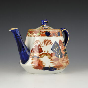 Teapot, Gaudy Two Temples II, Variation Broseley