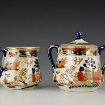 Sugar and Cream Jug, Standard Willow