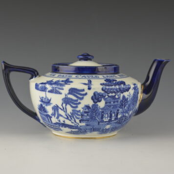 Teapot, Standard Willow Pattern