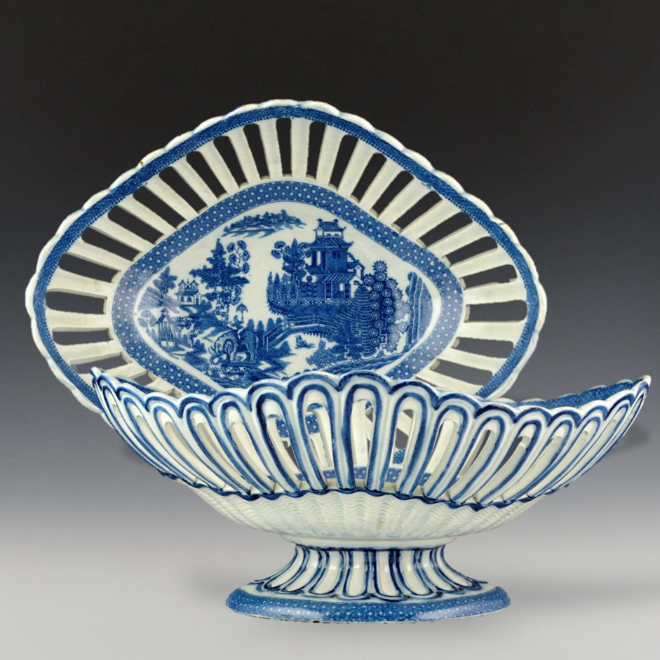 Basket, Elephant Pattern