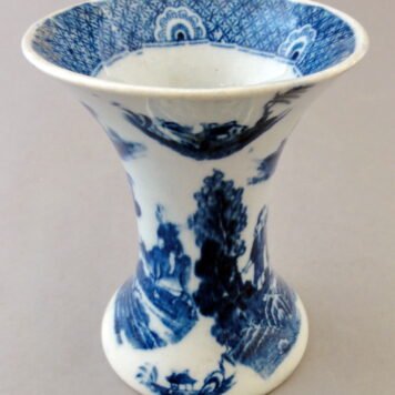 Spill Vase, Buffalo, Feather Heads